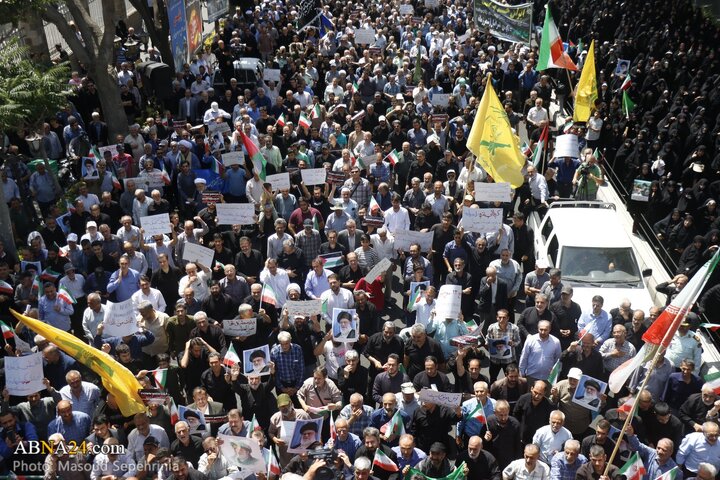 راهپیمایی جمعه های خشم و نصر در تبریز