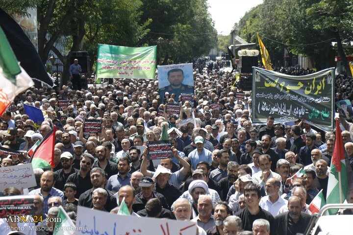 راهپیمایی جمعه های خشم و نصر در تبریز