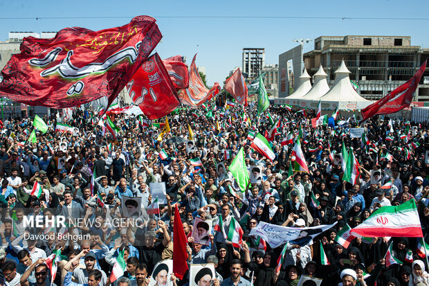 Iranians hold anti-Israel rallies across country