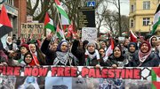 Berlin, Santiago host pro-Palestinian rallies semanding Gaza relief