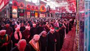 تقرير مصور / إقامة صلاة موحدة في العتبة الحسينية المقدسة بإمامة ممثل المرجعية الدينية العليا
