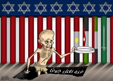 Karikatura / Qəzza xalqının mühasirəsində və öldürülməsində ŞƏRİK olanlar