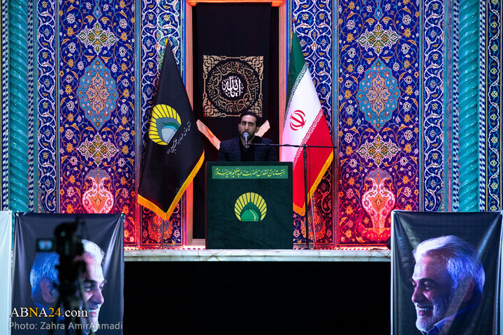 مراسم اربعین دانشمند هسته‌ای شهید محمدمهدی طهرانچی در حرم حضرت عبدالعظیم(ع)