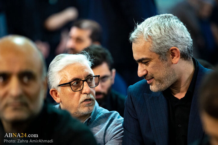 مراسم اربعین دانشمند هسته‌ای شهید محمدمهدی طهرانچی در حرم حضرت عبدالعظیم(ع)