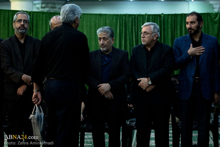 مراسم اربعین دانشمند هسته‌ای شهید محمدمهدی طهرانچی در حرم حضرت عبدالعظیم(ع)