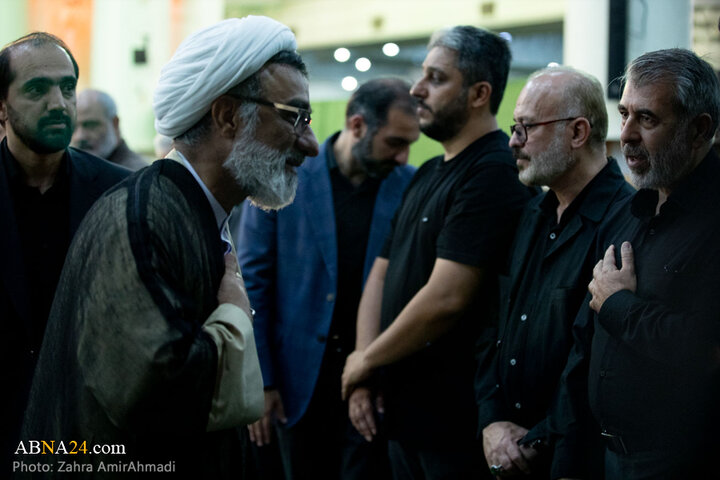 مراسم اربعین دانشمند هسته‌ای شهید محمدمهدی طهرانچی در حرم حضرت عبدالعظیم(ع)