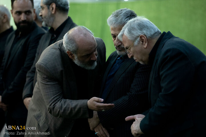 مراسم اربعین دانشمند هسته‌ای شهید محمدمهدی طهرانچی در حرم حضرت عبدالعظیم(ع)