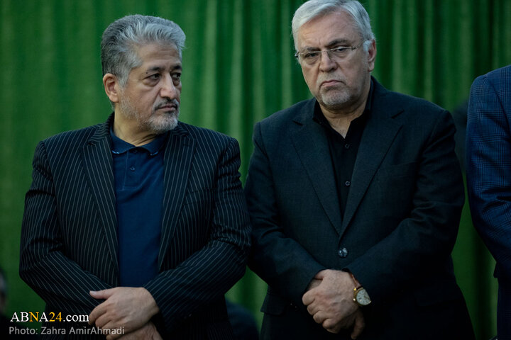 مراسم اربعین دانشمند هسته‌ای شهید محمدمهدی طهرانچی در حرم حضرت عبدالعظیم(ع)