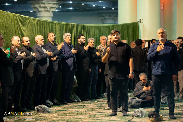 مراسم اربعین دانشمند هسته‌ای شهید محمدمهدی طهرانچی در حرم حضرت عبدالعظیم(ع)