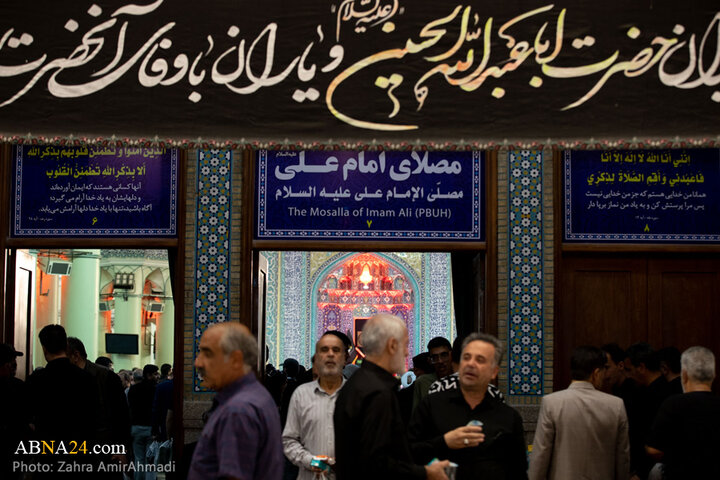 مراسم اربعین دانشمند هسته‌ای شهید محمدمهدی طهرانچی در حرم حضرت عبدالعظیم(ع)