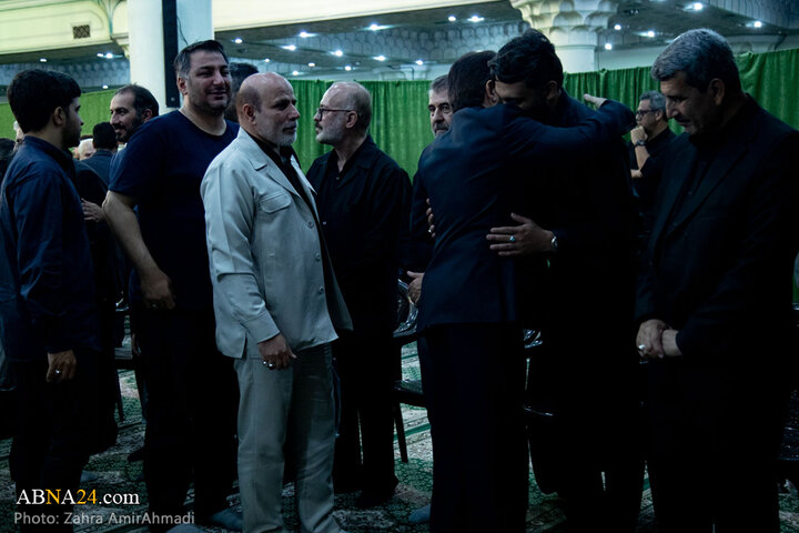 مراسم اربعین دانشمند هسته‌ای شهید محمدمهدی طهرانچی در حرم حضرت عبدالعظیم(ع)