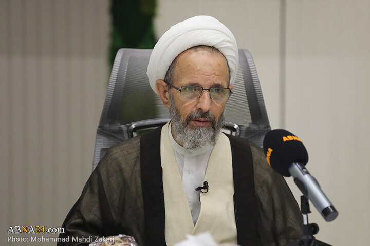 حضور آیت الله رجبی در خبرگزاری ابنا