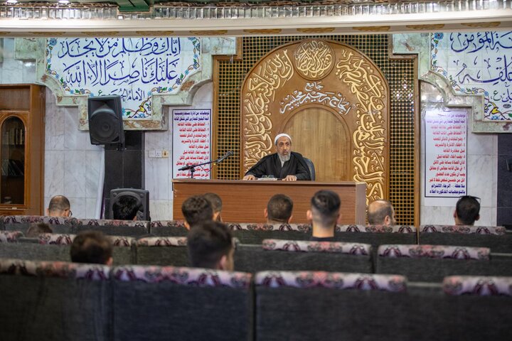 محاضرة توعوية لطلبة مشروع الحفظ في بغداد