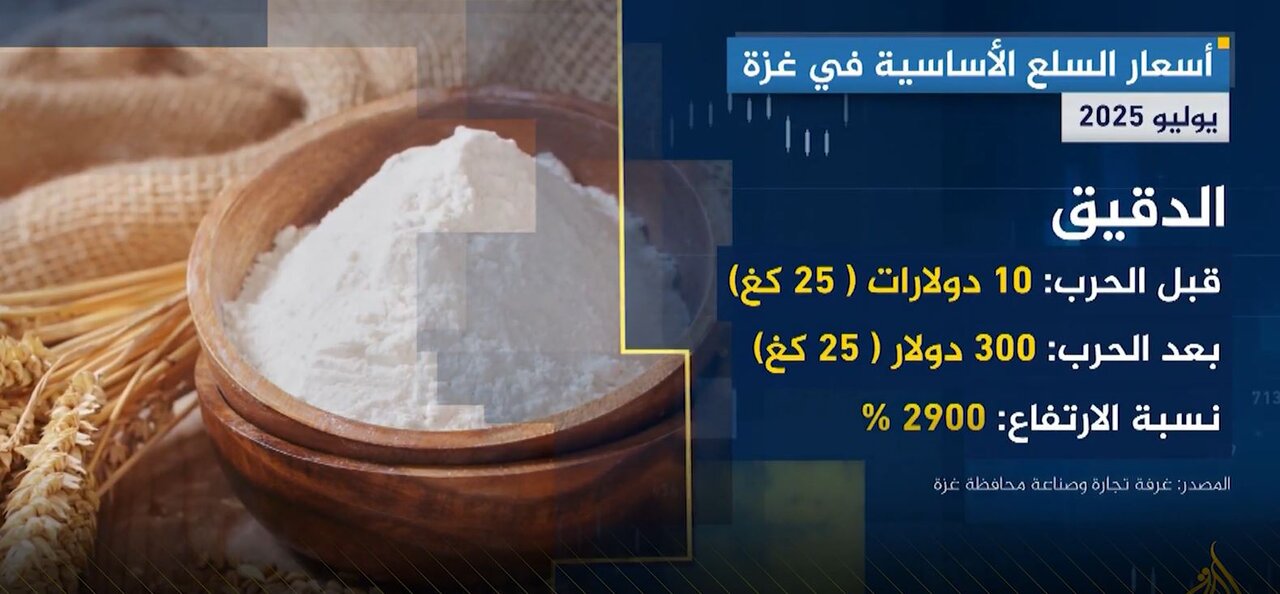 Video: Humanitarian crisis in Gaza; Israel responsible for famine and increase of essential goods prices