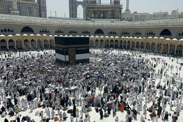 ویدیو | فریاد «وااسلاماه» مقابل کعبه