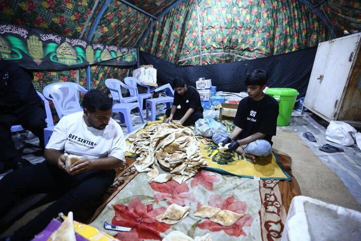 تقرير مصور/ منتسبو شرطة الطاقة في البصرة يخدمون زوار الأربعين الحسيني