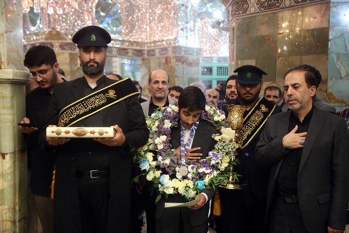 Photos: Physics elite pays tribute to Hazrat Masoumeh holy shrine