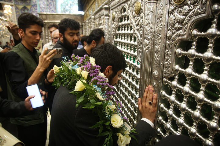 Photos: Physics elite pays tribute to Hazrat Masoumeh holy shrine