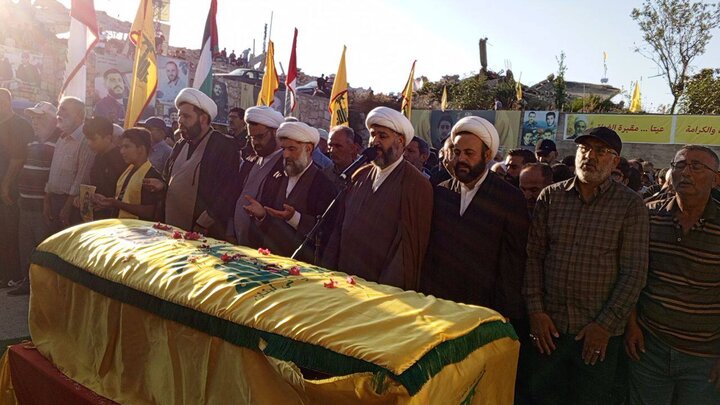 حزب الله وجماهير المقاومة يشيّعون الشّهيد مصطفى حاريس في عيتا الشعب جنوب لبنان