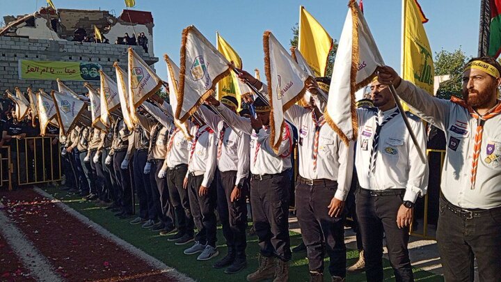 حزب الله وجماهير المقاومة يشيّعون الشّهيد مصطفى حاريس في عيتا الشعب جنوب لبنان