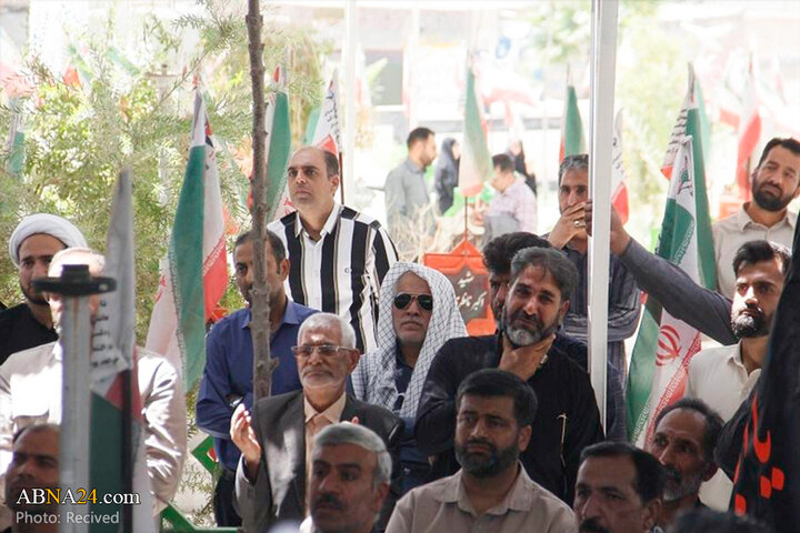 تشییع پیکر شهدای حمله تروریستی به دادگستری زاهدان