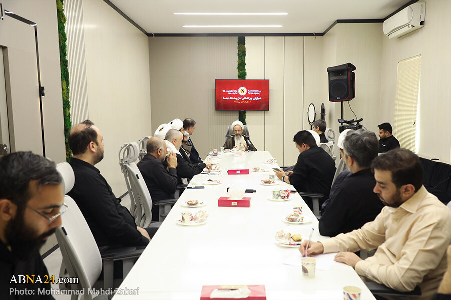 Ayetullah Recebî serdana Ajansa Nûçeyan a ABNA kir /Pêwîstiya veguhastina bedew a mearifên Ehlul Beyt (s.x)ji bo bandorê li seranserê cîhanê"