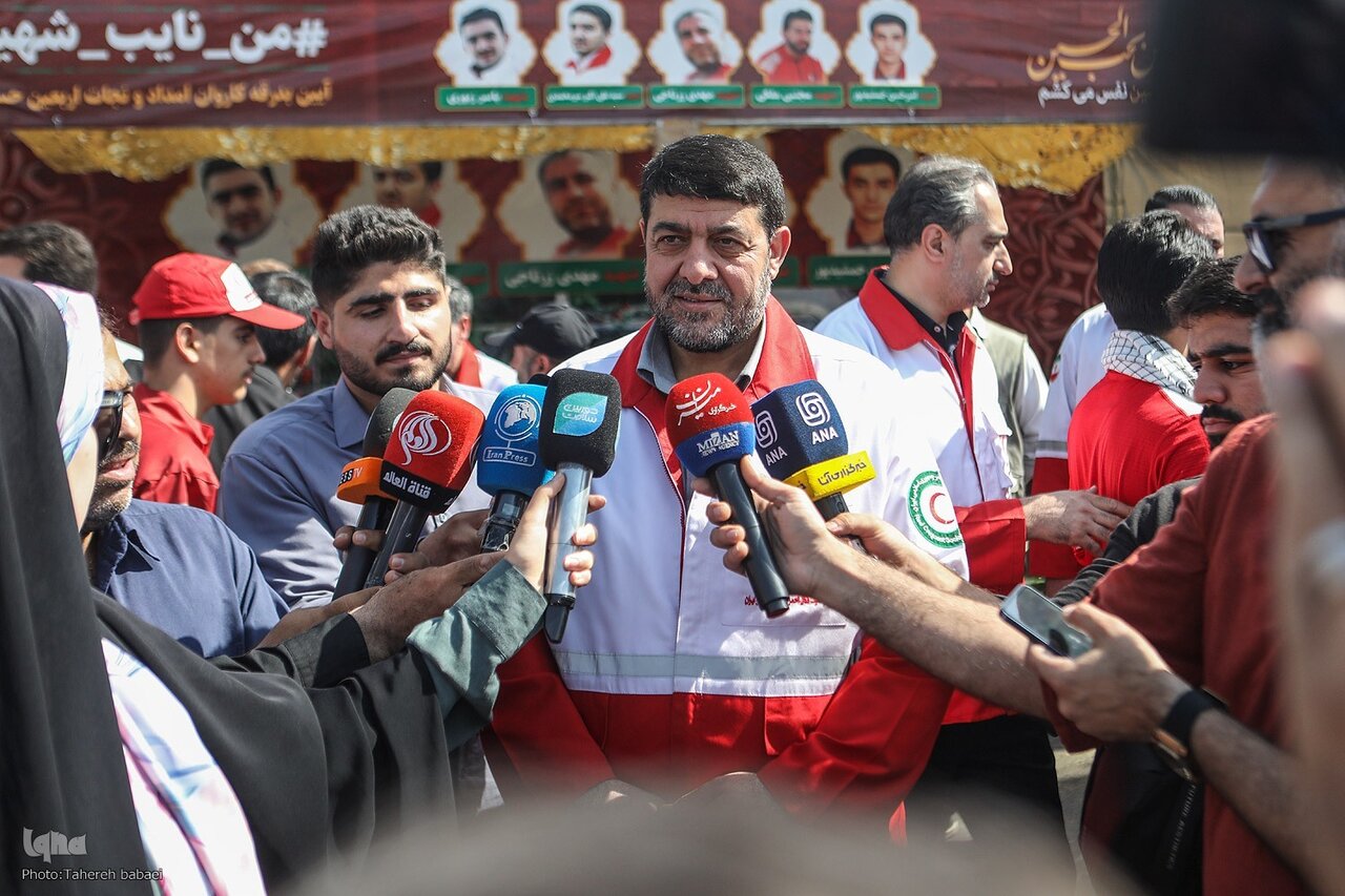 Iran deploys 8,000 Red Crescent volunteers for Arbaeen pilgrimage