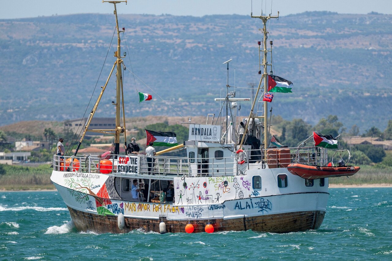 Israeli Navy intercepts British-flagged aid ship headed to Gaza