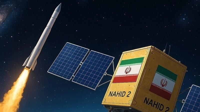Widespread coverage of Iran's "Nahid-2" satellite launch in global media