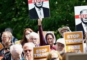 Mass protests erupt in Scotland as Trump begins five-day visit