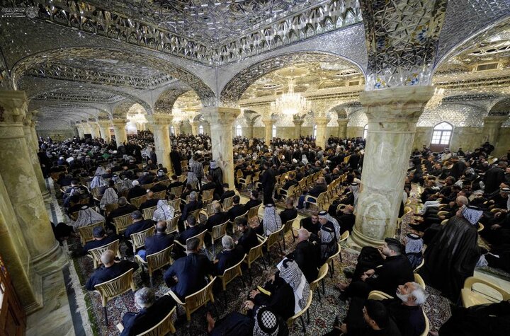 مؤتمر الحوزة العلمية السنوي لمواكب العزاء والخدمة الحسينية من مختلف المحافظات العراقية