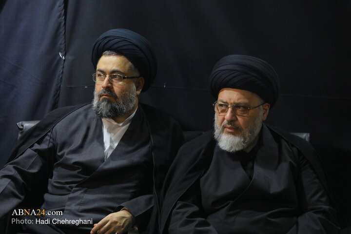 مراسم عزاداری دهه اول ماه صفر در بیت مرحوم آیت‌الله شاه آبادی