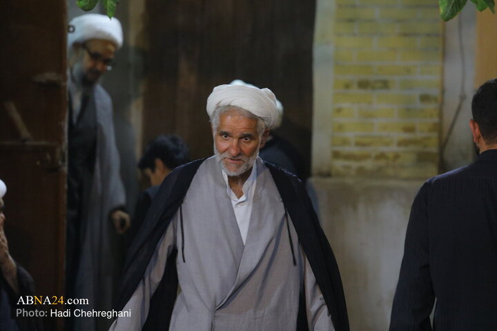 مراسم عزاداری دهه اول ماه صفر در بیت مرحوم آیت‌الله شاه آبادی