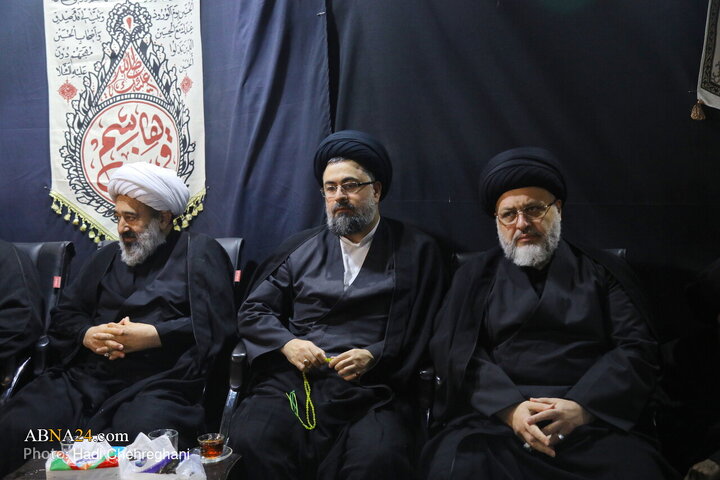 مراسم عزاداری دهه اول ماه صفر در بیت مرحوم آیت‌الله شاه آبادی