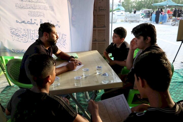 فيديو | العتبة العباسية تقدم خدمات ثقافية لزوار الأربعين الحسيني في البصرة