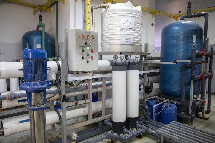 تقرير مصور/ العتبة العباسية تستنفر جهودها لتوفير الإمدادات المائية خلال زيارة الأربعين الحسيني