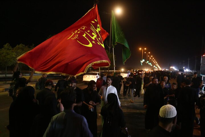 تقرير مصور/ زيارة الأربعين الحسيني في أجواء الحر الشديد في البصرة