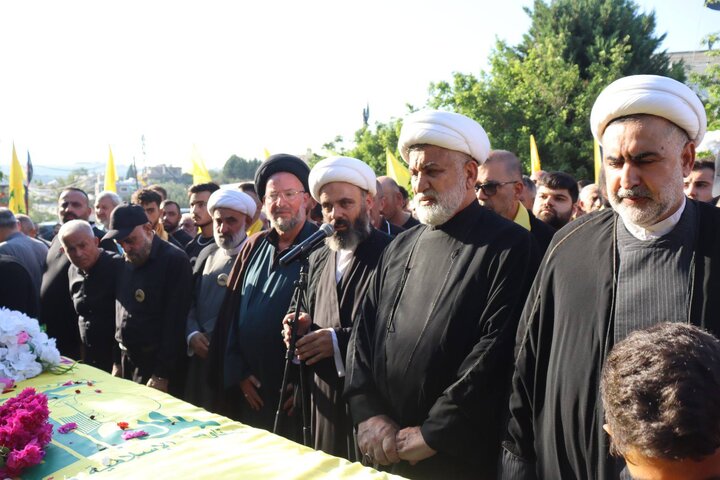 حزب الله يشيّع الشّهيدين علي العلي ومحمد عبود وفقيد الجهاد هادي فاعور في دبعال