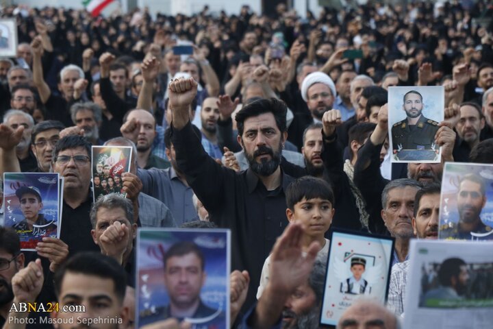 مراسم اربعین شهدای اقتدار آذربایجان شرقی