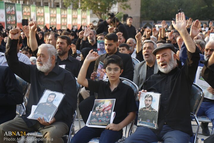 مراسم اربعین شهدای اقتدار آذربایجان شرقی