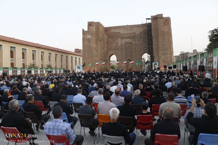 گزارش تصویری | مراسم اربعین شهدای اقتدار آذربایجان شرقی