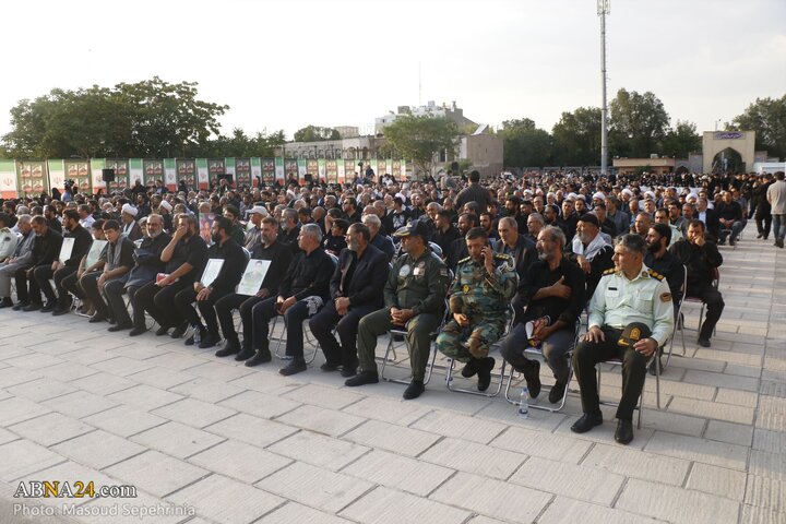 مراسم اربعین شهدای اقتدار آذربایجان شرقی