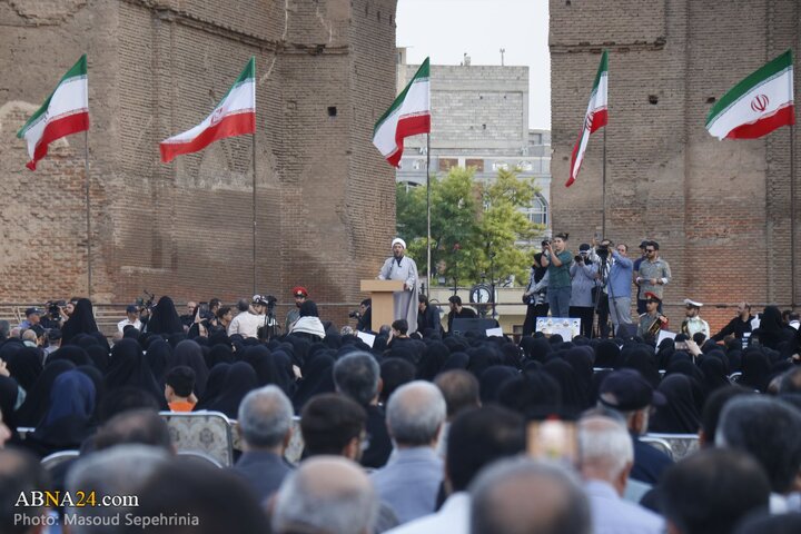 مراسم اربعین شهدای اقتدار آذربایجان شرقی