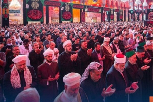 Iraqi Shia, Sunni scholars attend congregational prayers at Imam Hussein Shrine in show of unity