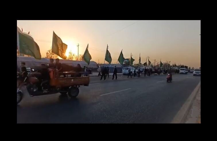 Video: Sunrise Over Basra Along the Path of Hussaini Pilgrims