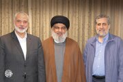 Peringatan Serentak Setahun Syahidnya Ismail Haniyah dan 40 Hari Wafatnya Haj Ramadan Diselenggarakan di Tehran