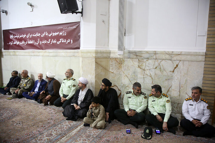 گزارش تصویری | گرامیداشت شهدای پدافند هوایی ارتش در حرم بانوی کرامت