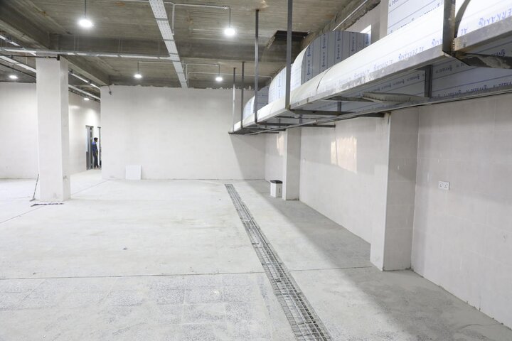 تقرير مصور/ العتبة العباسية المقدسة تواصل أعمال تهيئة مجموعة مواكب أم البنين (عليها السلام) لخدمة زائري الأربعين