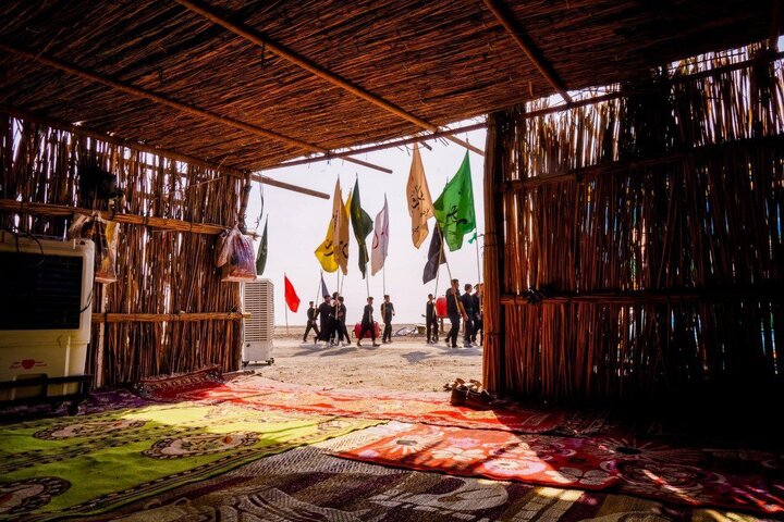 في عمق الجبايش.. صيف الجنوب يذوب أمام صبر الزائرين ولهفتهم نحو الحسين (ع)