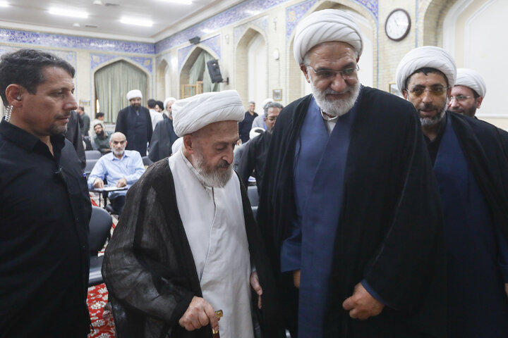 قرير مصور/ إزاحة الستار عن کتاب «دروس في الجبر و الإختیار» للعلامئ السبحانی